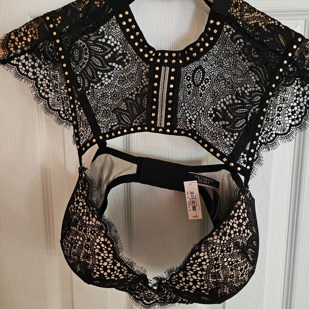 Victoria's Secret Black Lace Bralette